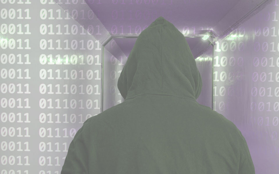 不正を行った者の背中のイメージ画像